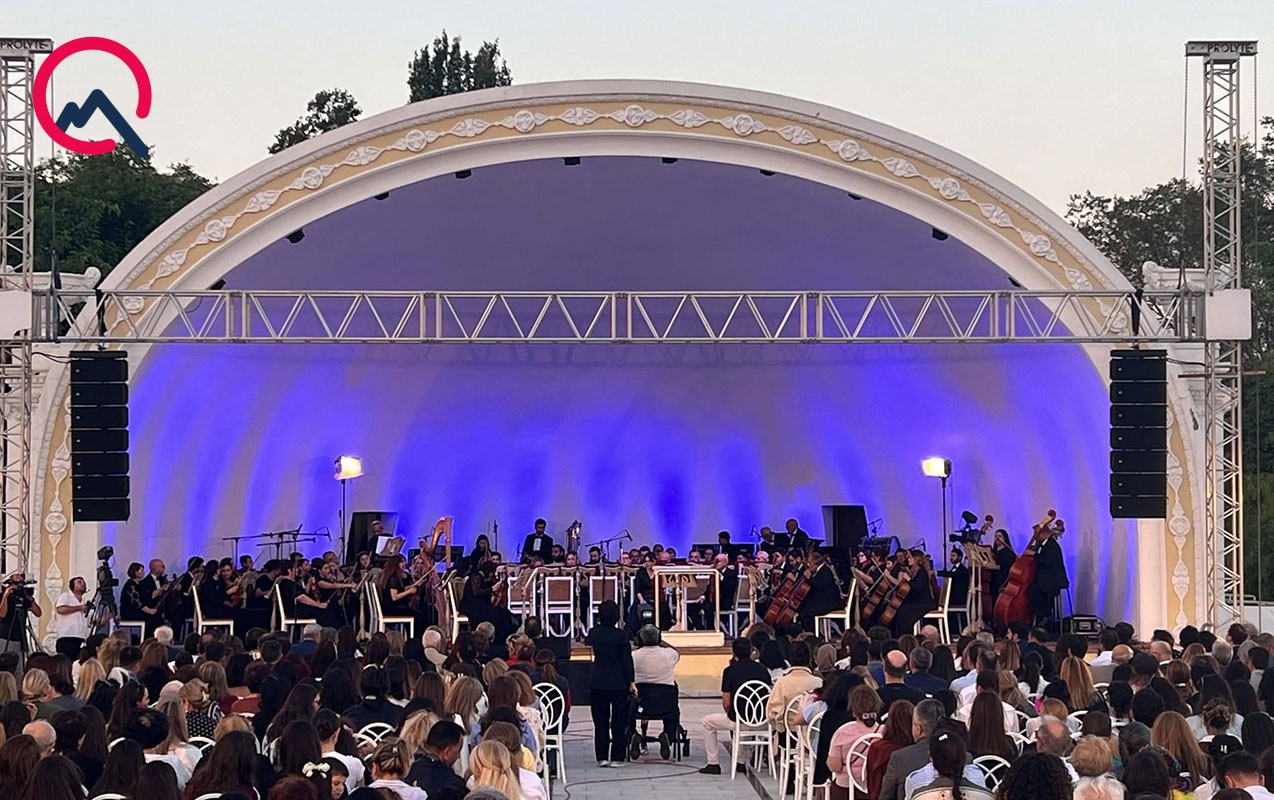 XVIII Beynəlxalq Musiqi Festivalının açılış mərasimindən -