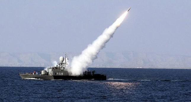 Iran strikes US-contracted vessel near Strait of Hormuz