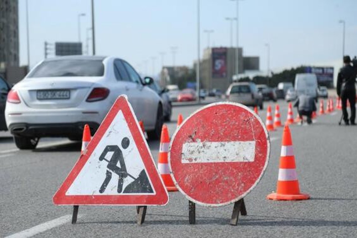 Sabahdan iki küçədə yollar təmirə bağlanır –