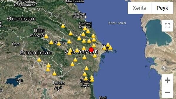 Magnitude 3.9 earthquake hits Shamakhi
