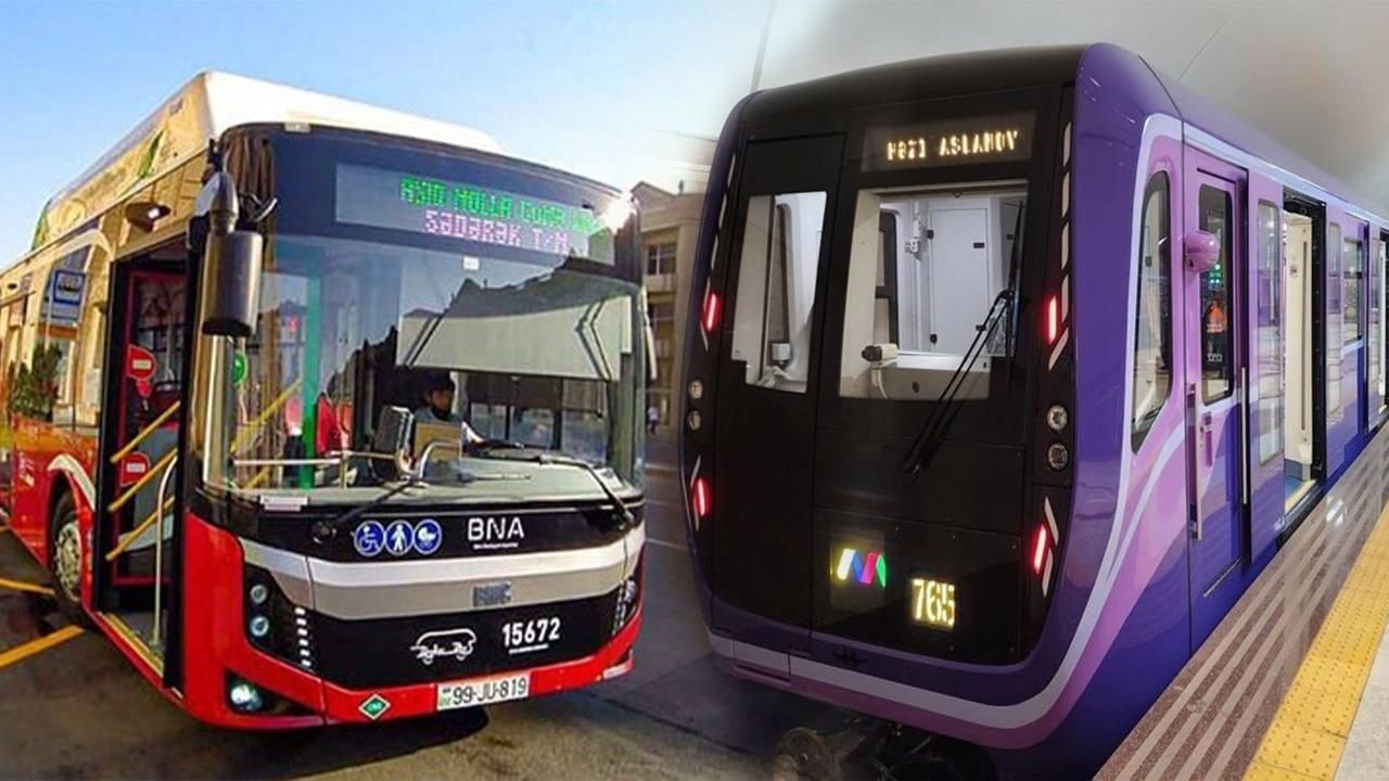 Bu şəxslər üçün avtobus və metro