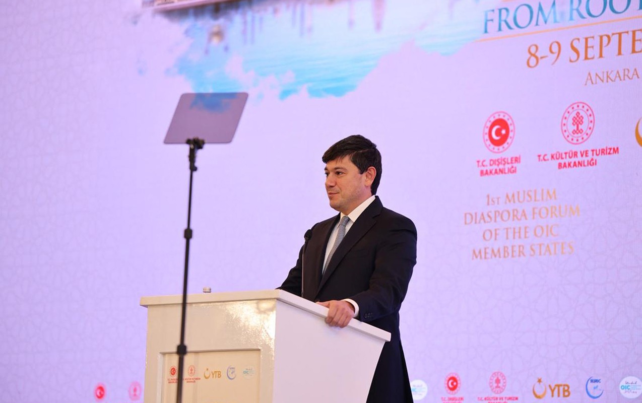 Ankarada İƏT-in I Müsəlman Diaspor Forumu keçirilir - Fotolar
