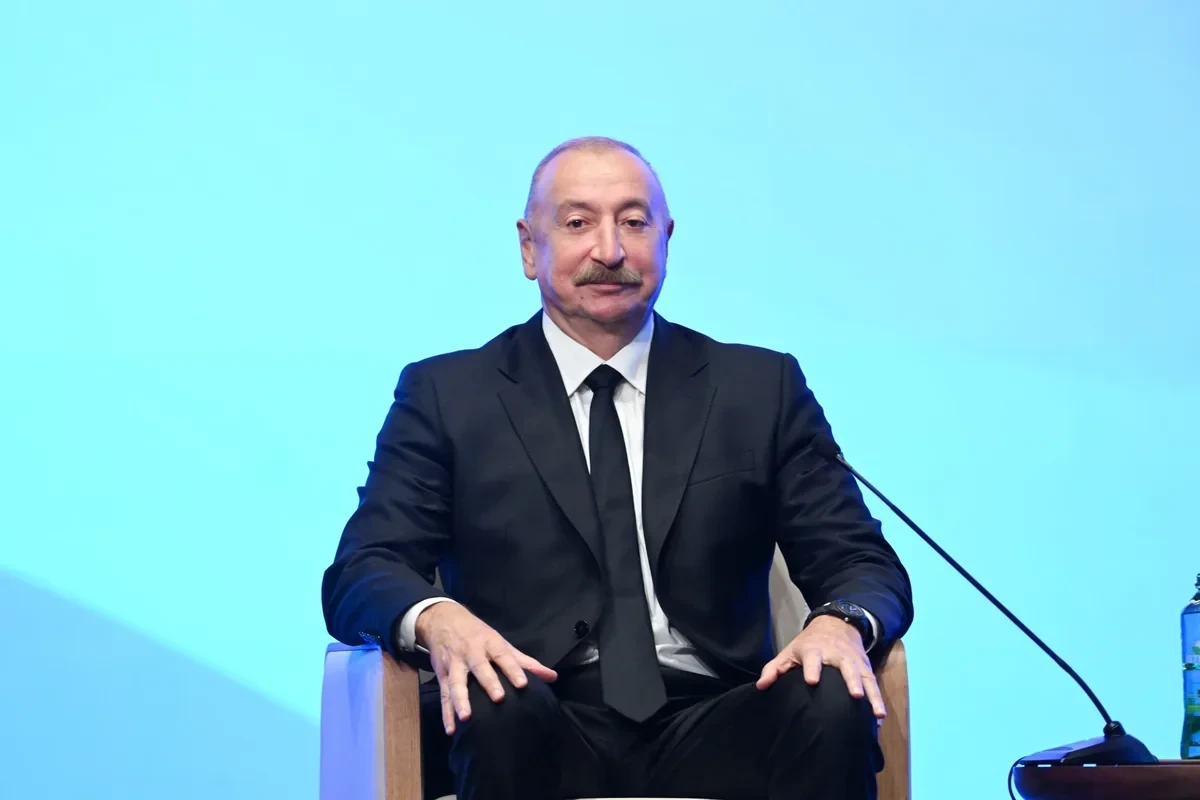 Prezidentin sosial media hesablarında Bakıdakı forumda iştirakına dair video paylaşıldı