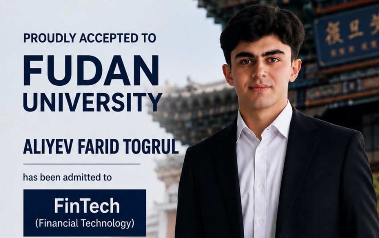 17 yaşlı Fərid Çinin reytinqli universitetinə qəbul aldı