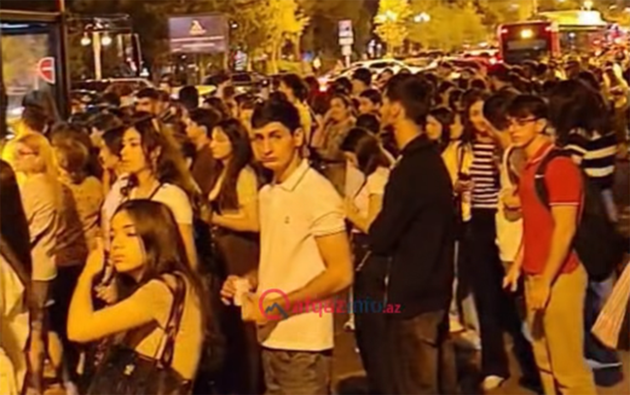 “Elmlər”də avtobuslar gecikir - İynə atsan yerə düşməz –