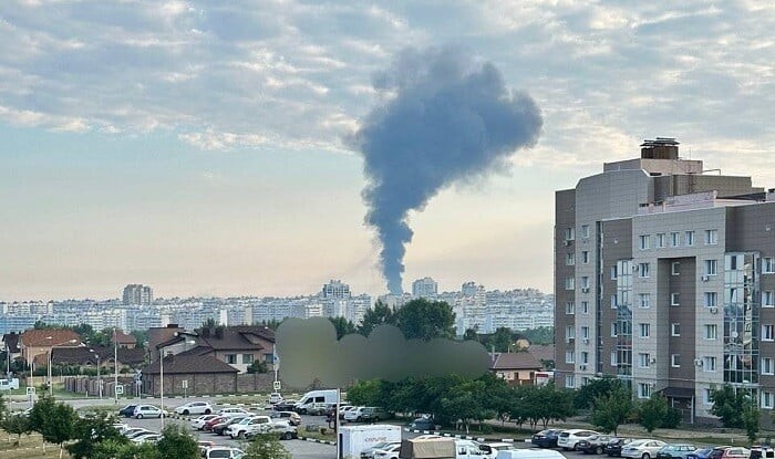 Russia hits Kyiv after brief pause, killing two