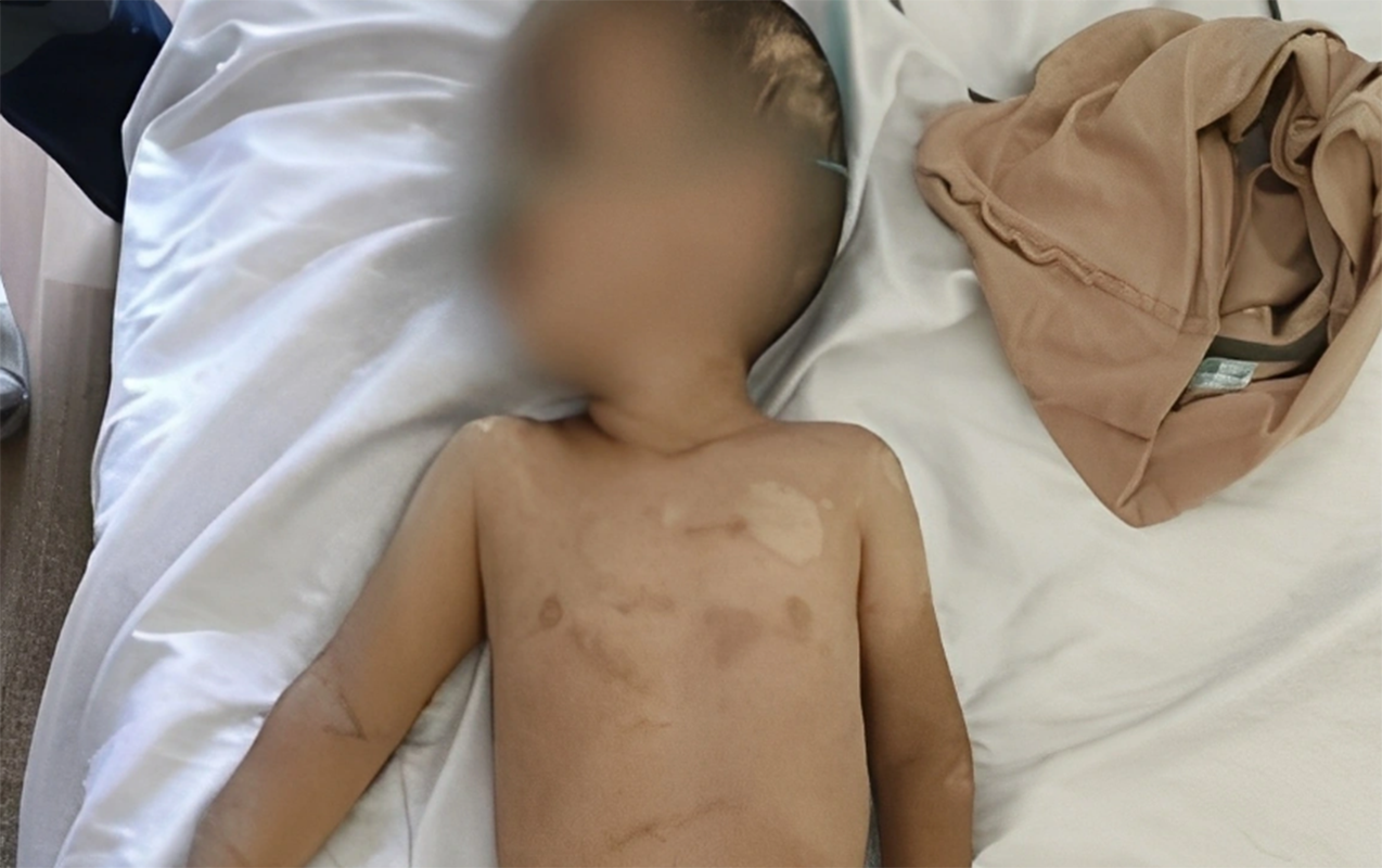 Həmin uşağa zorakılıq edən ögey ata saxlanıldı