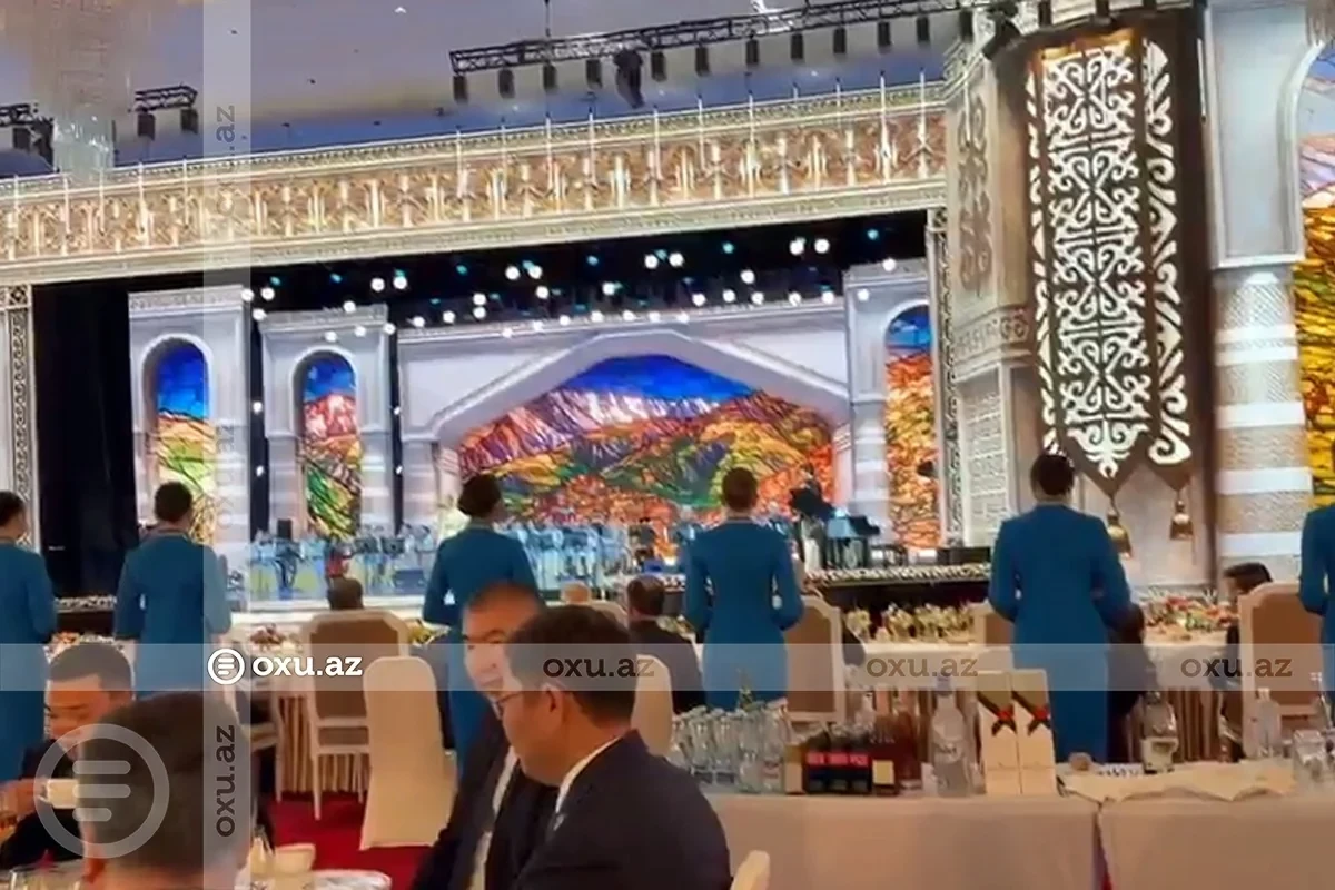 Bişkekdə liderlər "Azərbaycan" mahnısını qırğız dilində dinlədilər - VİDEO