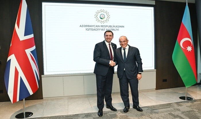 Mikayil Jabbarov meets UK trade minister Lord Anas Sarwar