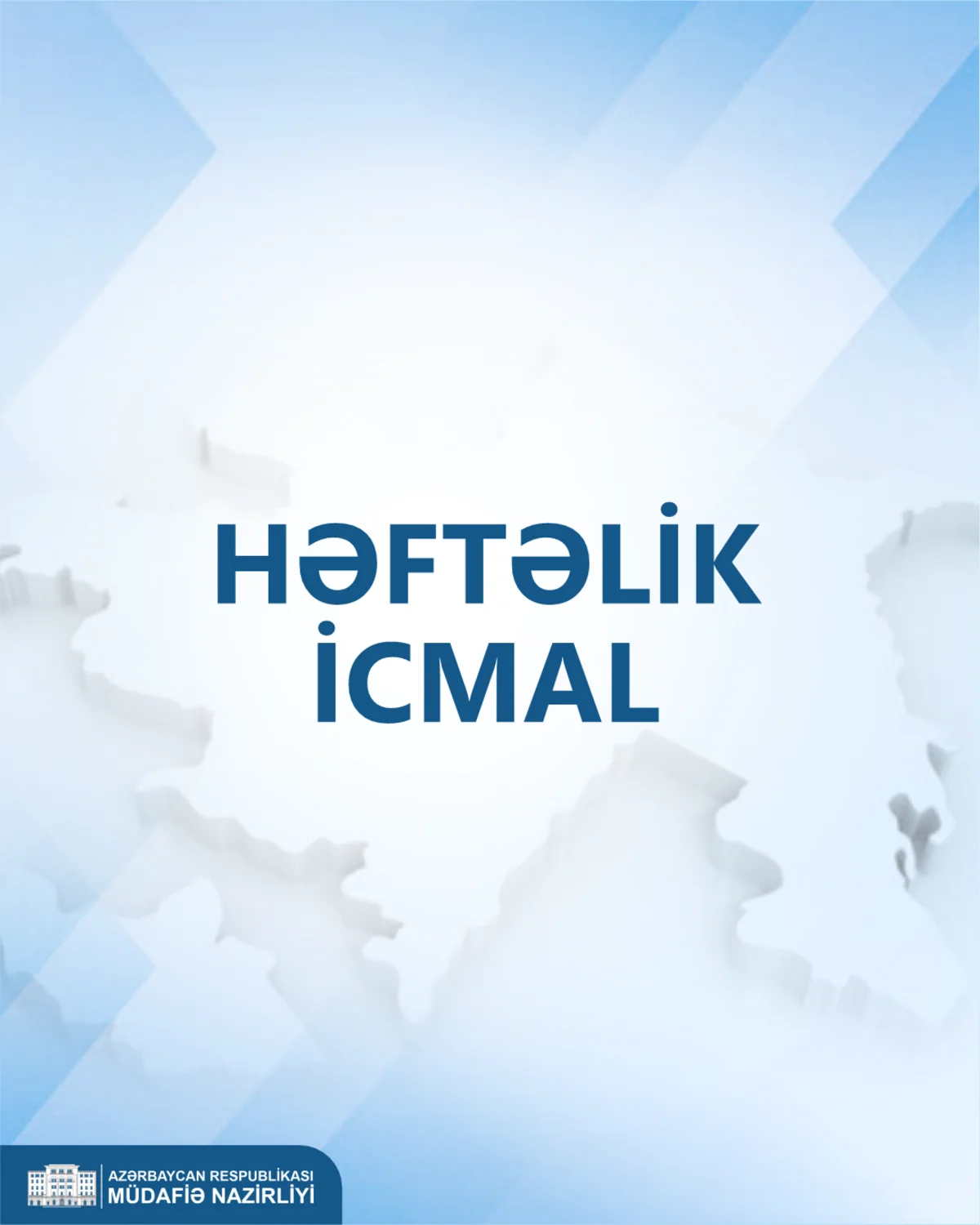 Müdafiə Nazirliyi həftəlik icmalını yaydı