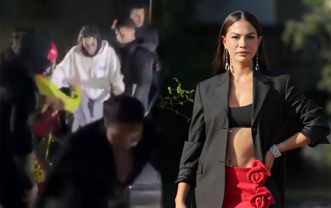 Demet Özdemir belə xilas olundu - Video