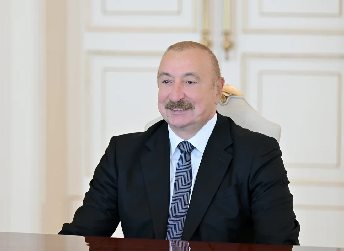 Президенты Азербайджана и Лаоса выступили с заявлениями для прессы