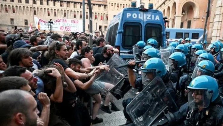 İtaliyada iğtişaşlar zamanı 200-ə yaxın şəxs saxlanıldı