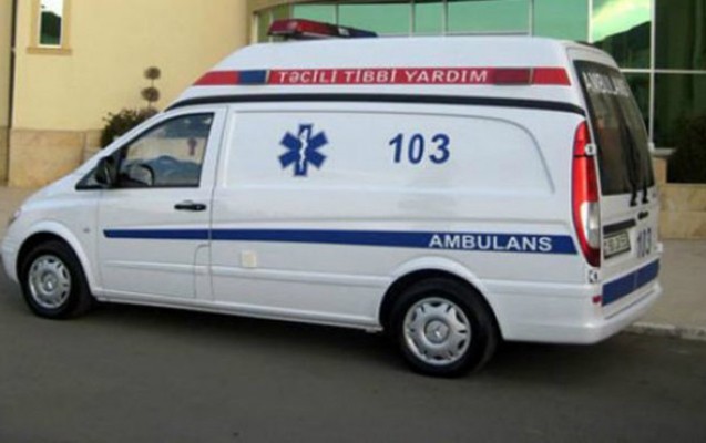 43 yaşlı kişi təcili yardım mərkəzinin həyətində öldü