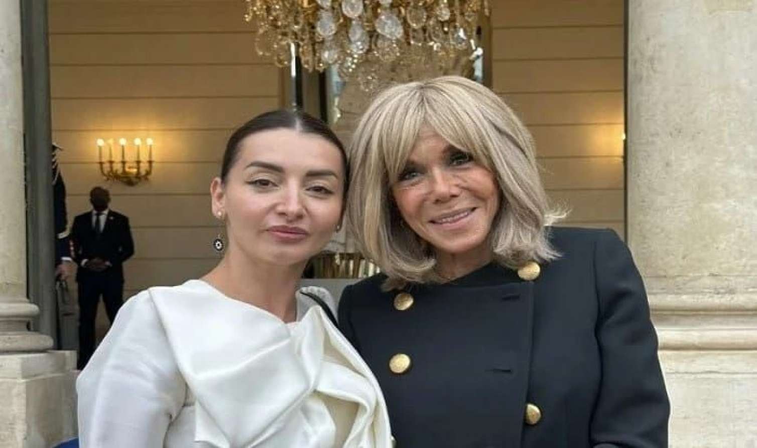 Leyla Abdullayeva Bricit Makronla görüşdü