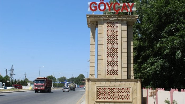 Göyçay avtovağzalında  OLAY -