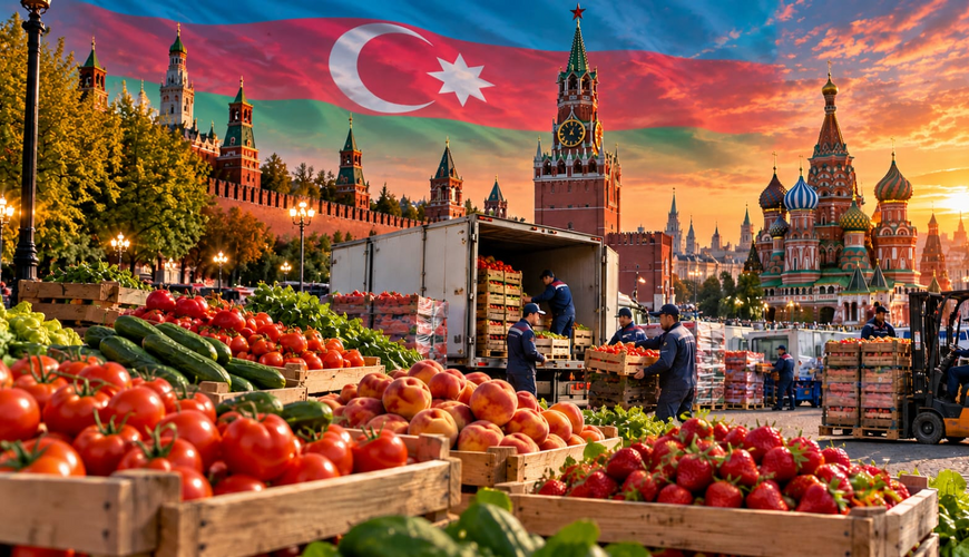 Rusiya bazarında Azərbaycan möhürü - Moskva buna sərvət xərcləyir