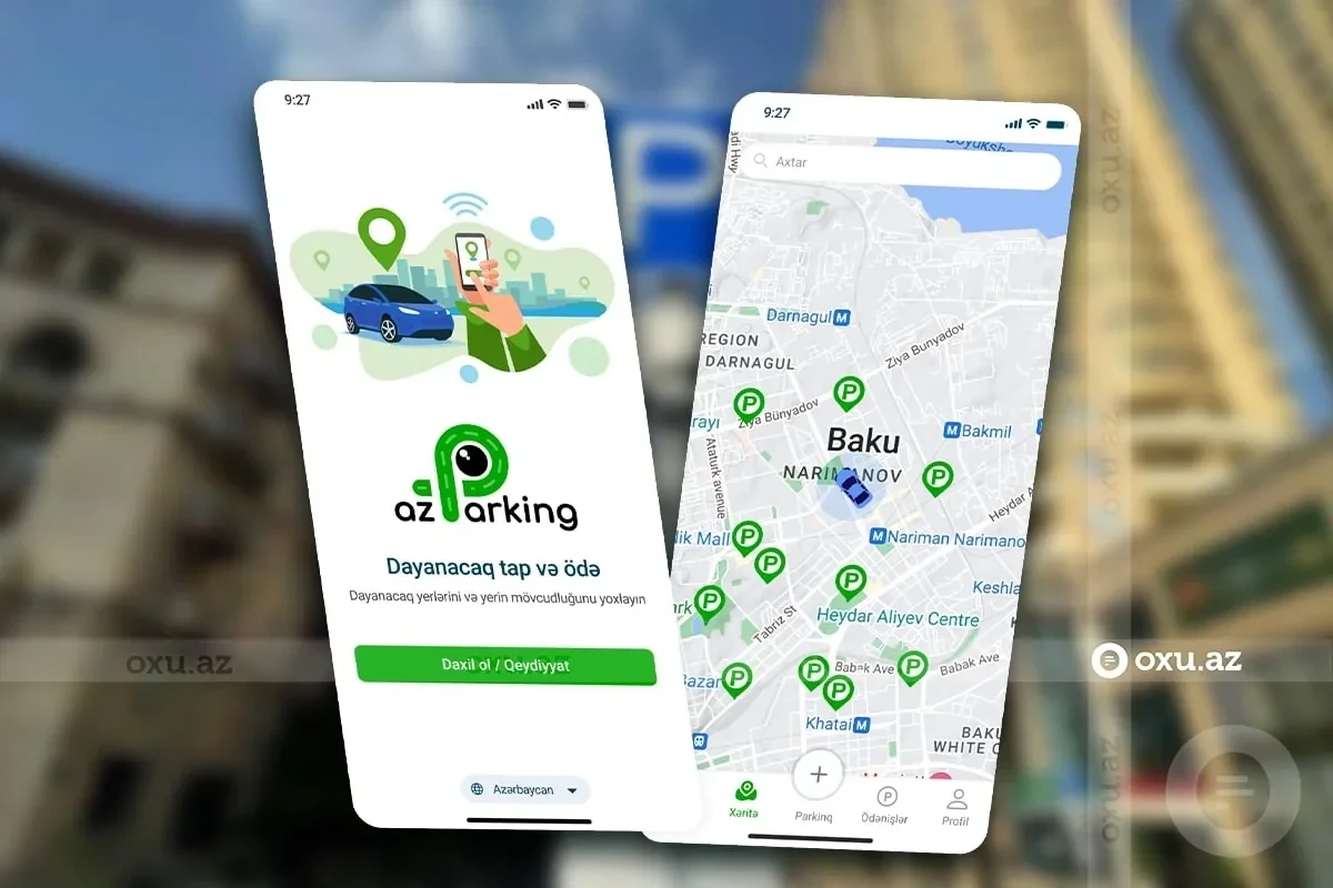 "AzParking" tətbiqində problem - Foto