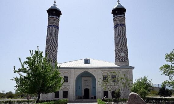 International travelers visit Aghdam