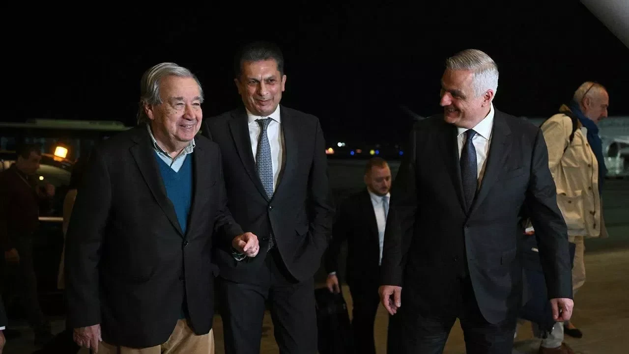 Quterreş Ermənistana gəldi