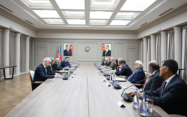 Baş nazir paralimpiya komitələrinin rəhbərləri ilə görüşdü -