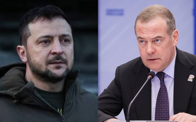 Medvedev Zelenskini təhqir etdi -