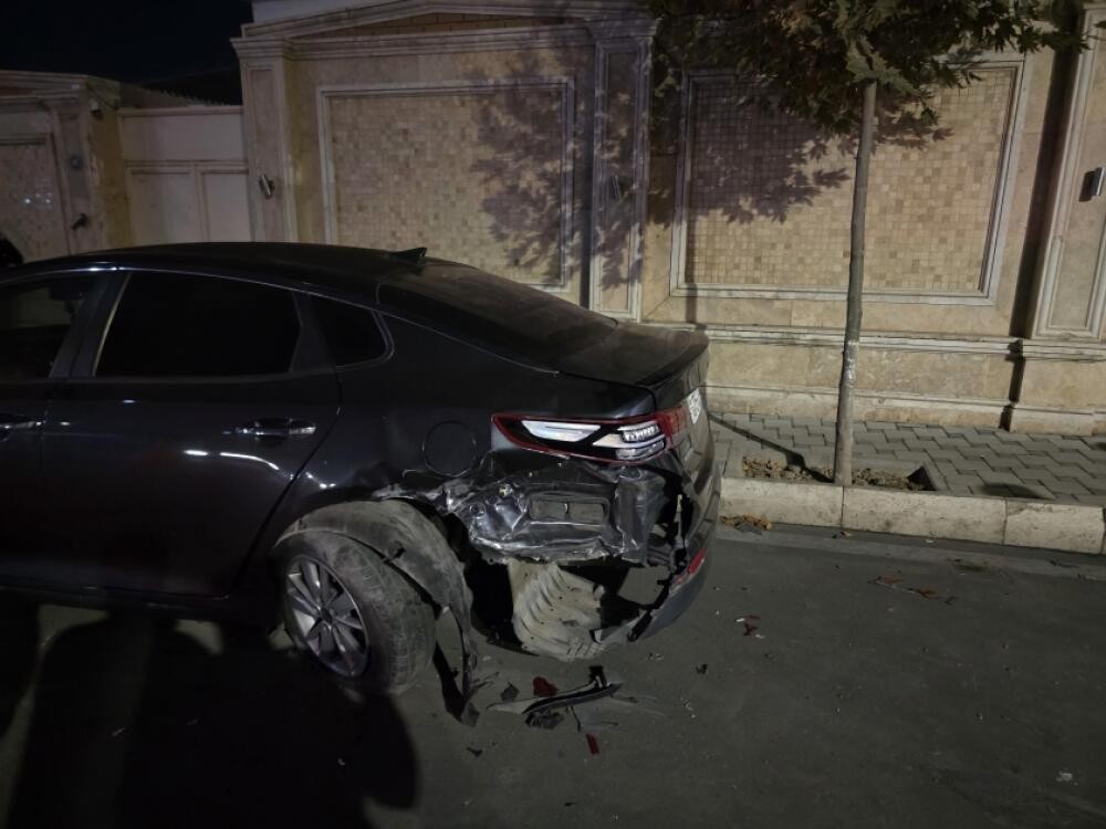 Naxçıvanda  "Nissan" və "KİA" toqquşub
