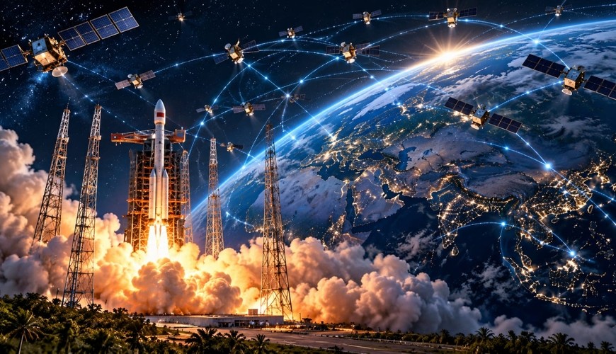 Çin Yer kürəsində internet imperiyası qurur – Kosmosu titrədən uçuş - VİDEO