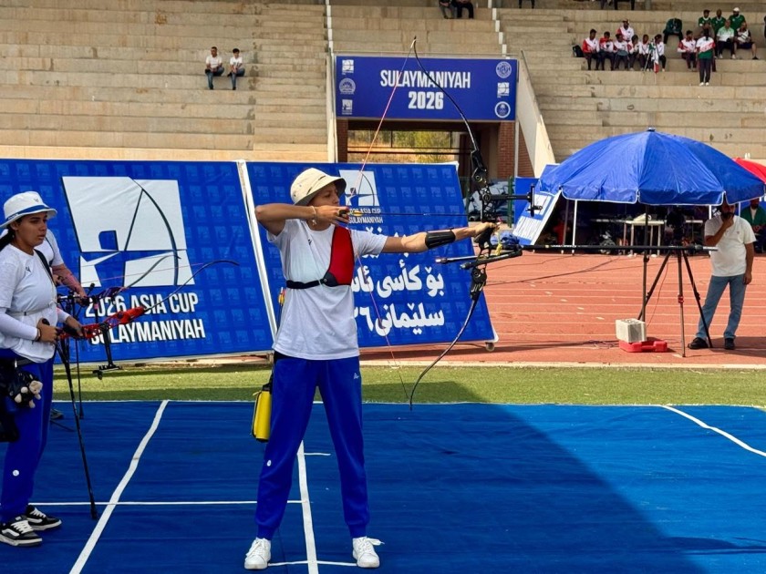 Azerbaijan’s women’s archery team wins gold at Sulaymaniyah 2026 Asia Cup