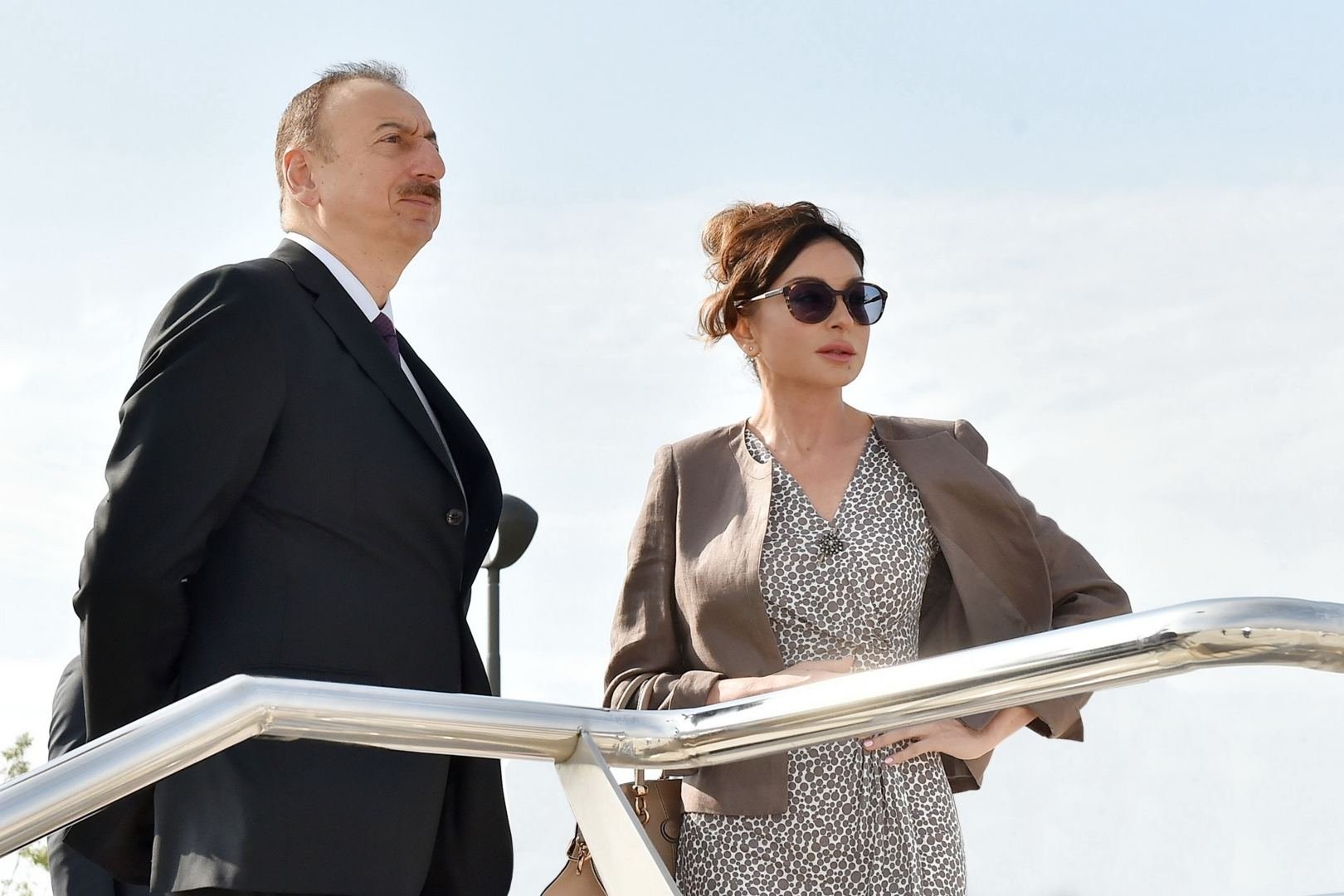 President Ilham Aliyev, First Lady Mehriban Aliyeva review facilities created for COP29 at Baku Olympic Stadium area