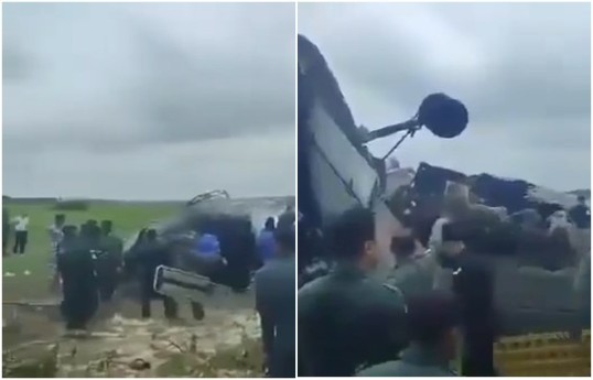 Hindistan Hərbi Hava Qüvvələrinə məxsus təyyarə qəzaya düşüb, pilot ölüb - VİDEO