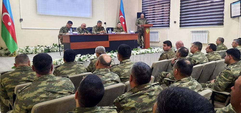 Combat skills, training and discipline highlighted as Azerbaijani Army units sum up first quarter results