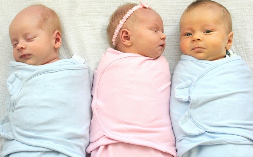 Azerbaijan announces number of twins and triplets born in January-March 2024