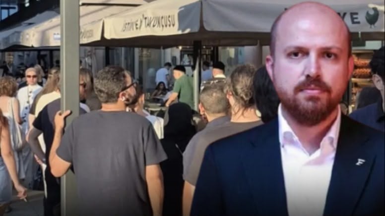 Ərdoğanın oğlu restoran açdı - Qarşısında uzun növbələr var