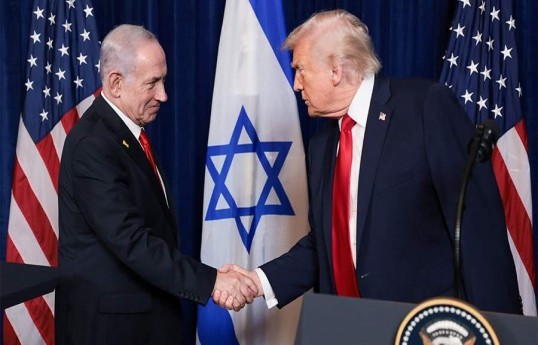 Tramp Netanyahunun ABŞ-da həbsi ilə bağlı heç bir təhdid olmadığını açıqlayıb