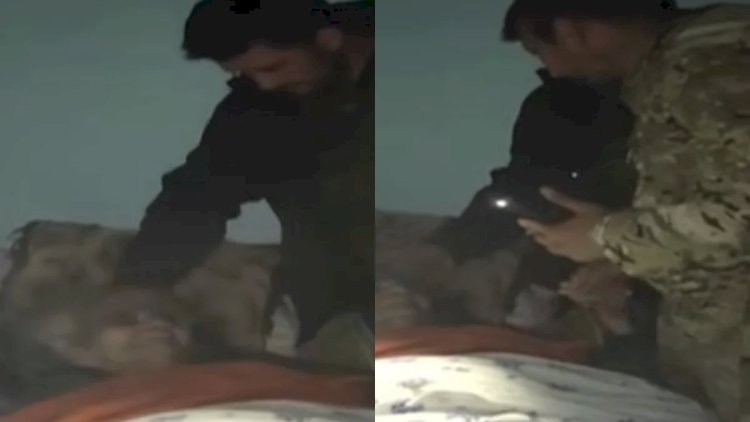 Ağdərədə hərbçimizlə erməni qadın arasında diqqətçəkən dialoq –