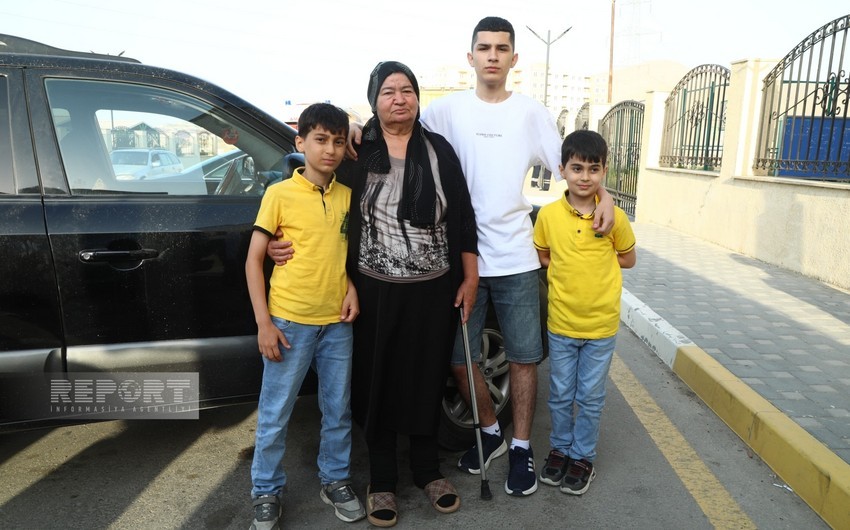 Another group of IDPs leave for Lachin