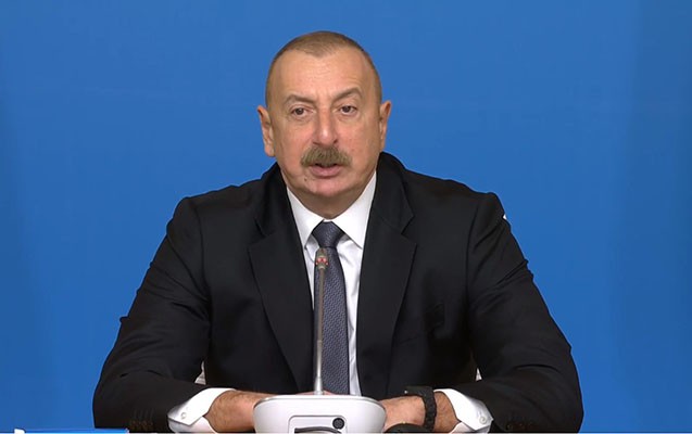 İlham Əliyev konfrans iştirakçılarına müraciət etdi -